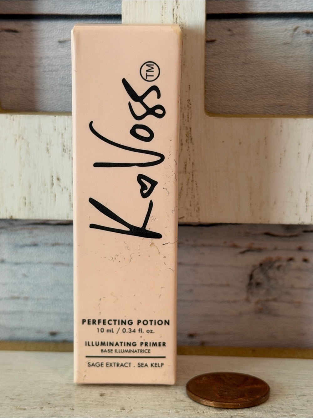 K VOSS Perfecting Potion Illuminating Primer ~ 0.34 fl. oz. NIB